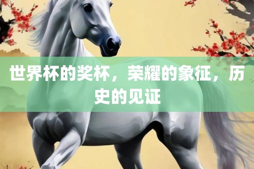 世界杯的奖杯，荣耀的象征，历史的见证