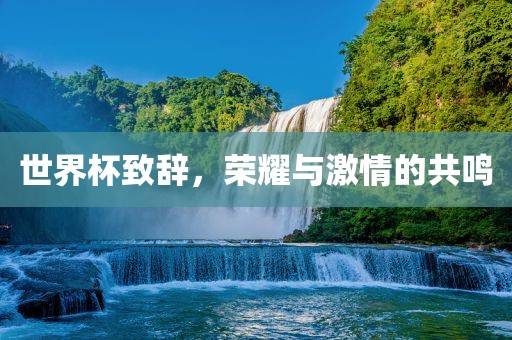 世界杯致辞，荣耀与激情的共鸣