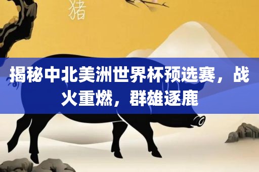 揭秘中北美洲世界杯预选赛，战火重燃，群雄逐鹿
