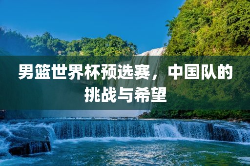 男篮世界杯预选赛，中国队的挑战与希望