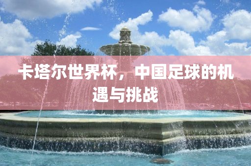 卡塔尔世界杯，中国足球的机遇与挑战