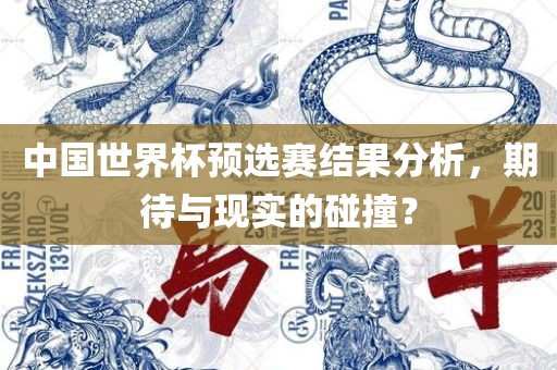 中国世界杯预选赛结果分析，期待与现实的碰撞？