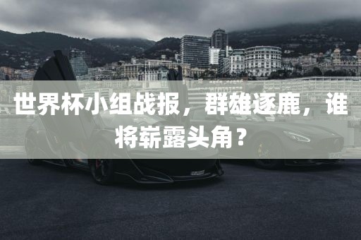 世界杯小组战报，群雄逐鹿，谁将崭露头角？